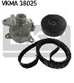 Zestaw paska klinowego wielorowkowego do Mercedesa, VKMA 38025, SKF w ofercie sklepu e-autoparts.pl 